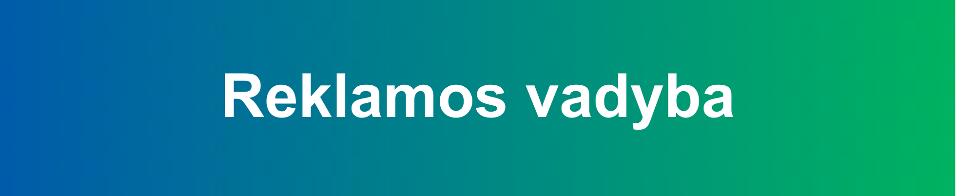 Reklamos vadyba